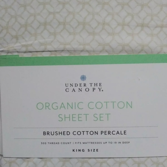 New Under The Canopy Majorca king size Sheet Set - Picture 2 of 6